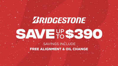 Save up to $390 on Bridgestone Tires