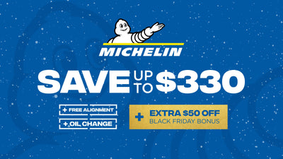 Save up to $330 on Michelin Tires