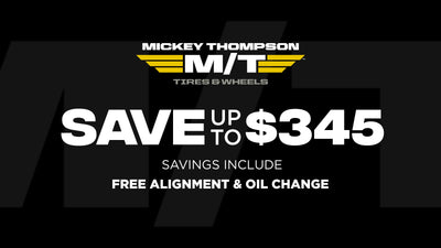 Save up to $345 on Mickey Thompson Tires