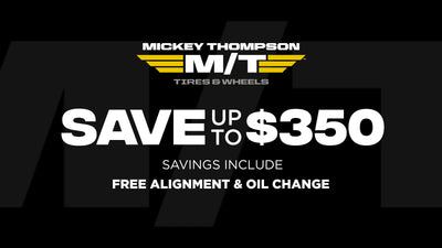 Save up to $350 on Mickey Thompson Tires