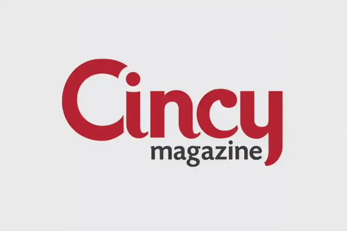 Cincy Magazine logo representing local business recognition; Tire Discounters voted top auto service in Greater Cincinnati area.