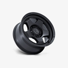 Black Rhino aftermarket wheel with matte black finish and rugged off-road design.