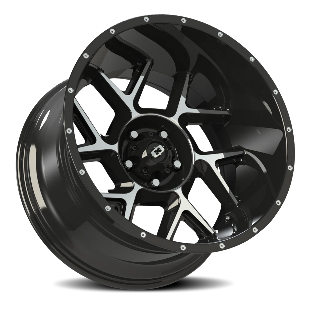 16-360-20050GBMF-25-Vision-360 Sliver-20x10-Wheel-Image16