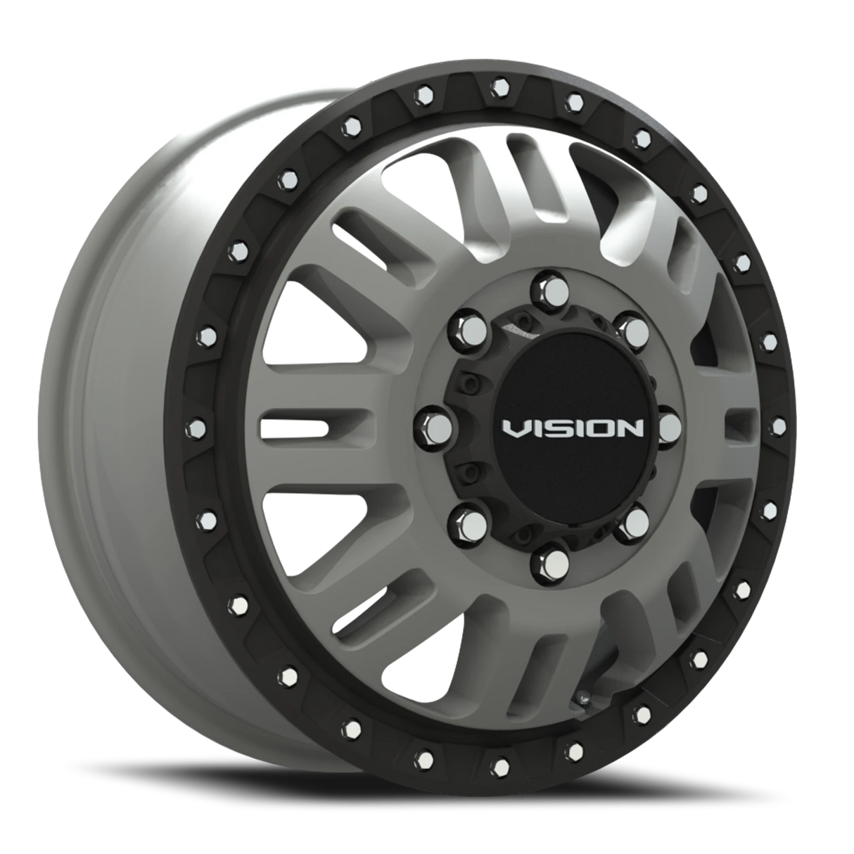 01-408-6670SGBLF-Vision-408 Manx 2 Dually-16x6-Wheel-Image01