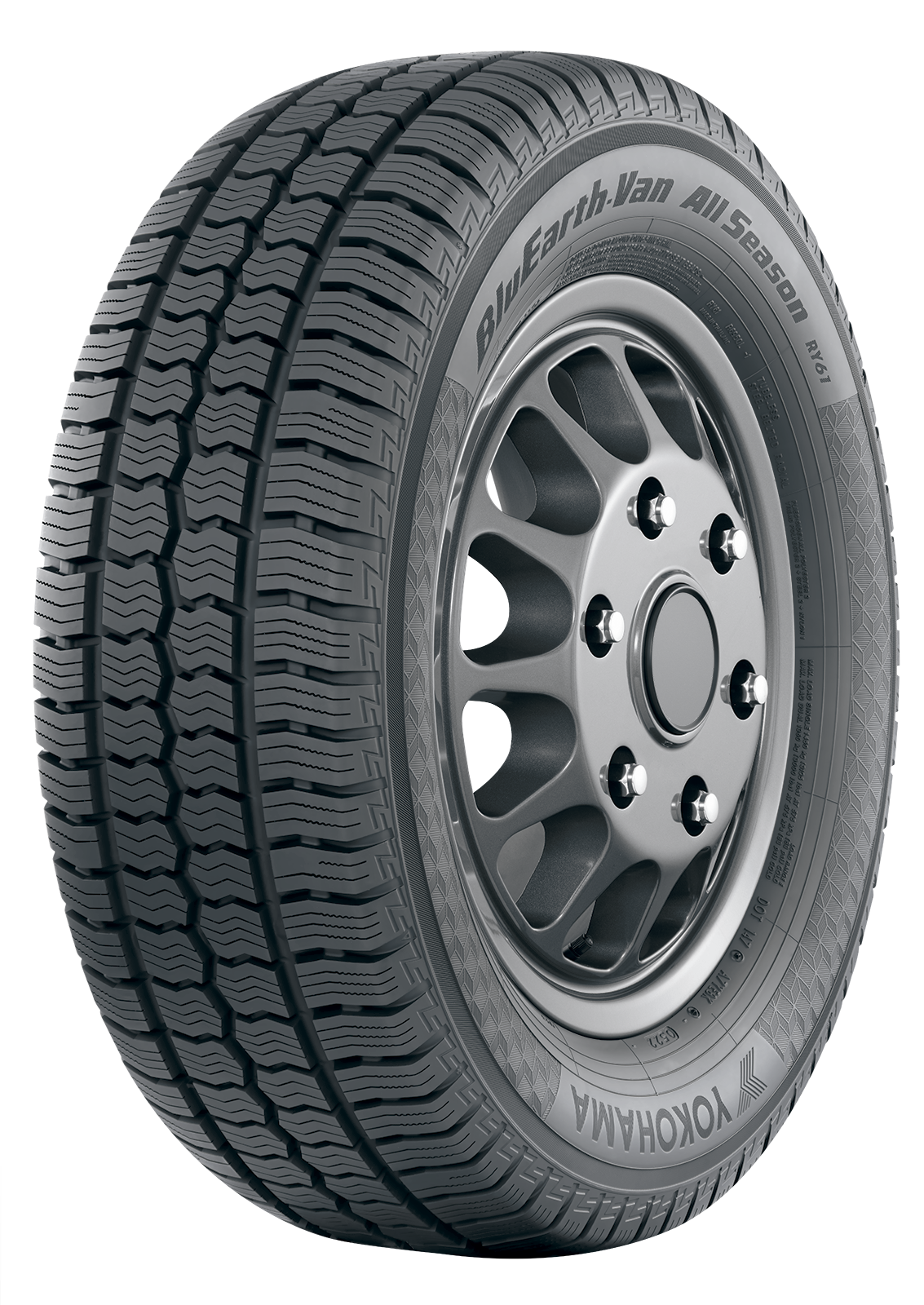 01-110106104-Yokohama-BluEarth Van AS RY61-195/75R16-Tire-Image01
