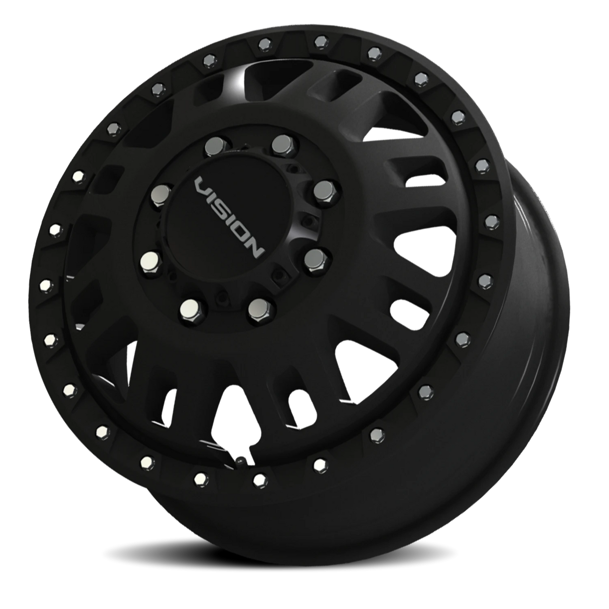 16-408-7681SBF-Vision-408 Manx 2 Dually-17x6.5-Wheel-Image16