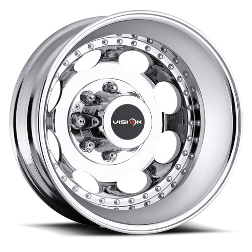 01-181H9681CR124-Vision-181 Hauler Duallie-19.5x6.75-Wheel-Image01