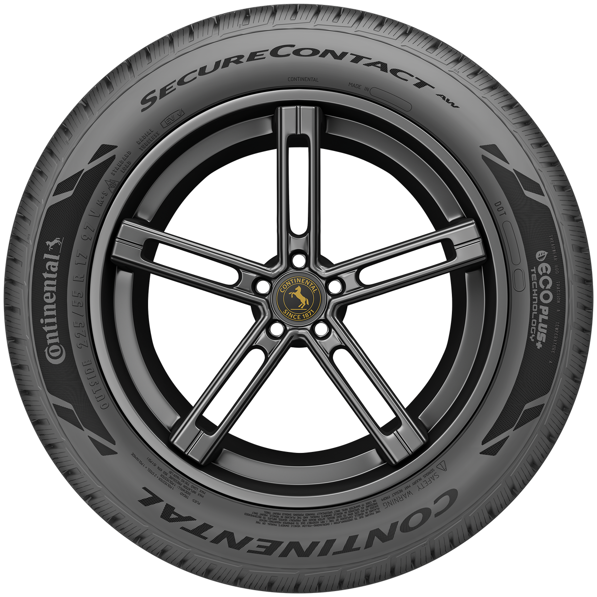 08-15582320000-Continental-General-SecureContact AW-255/50R20-Tire-Image08