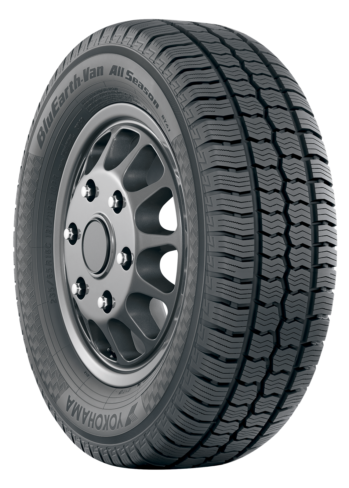 02-110106105-Yokohama-BluEarth Van AS RY61-225/75R16-Tire-Image02