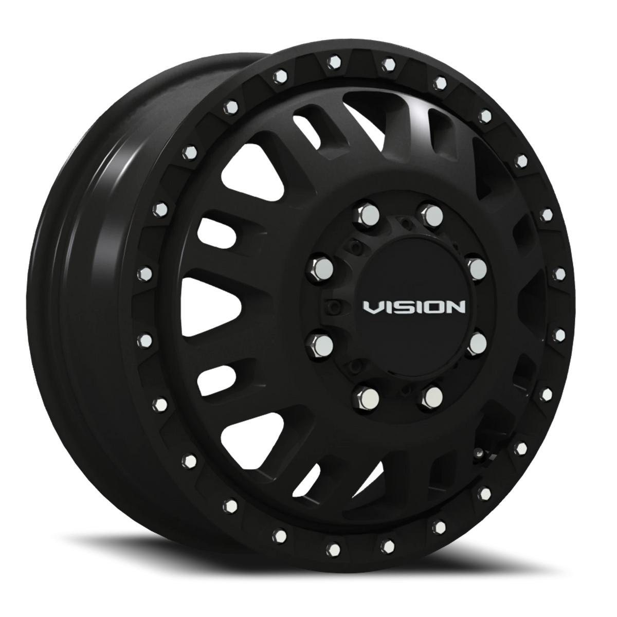 01-408-6670SBF-Vision-408 Manx 2 Dually-16x6-Wheel-Image01