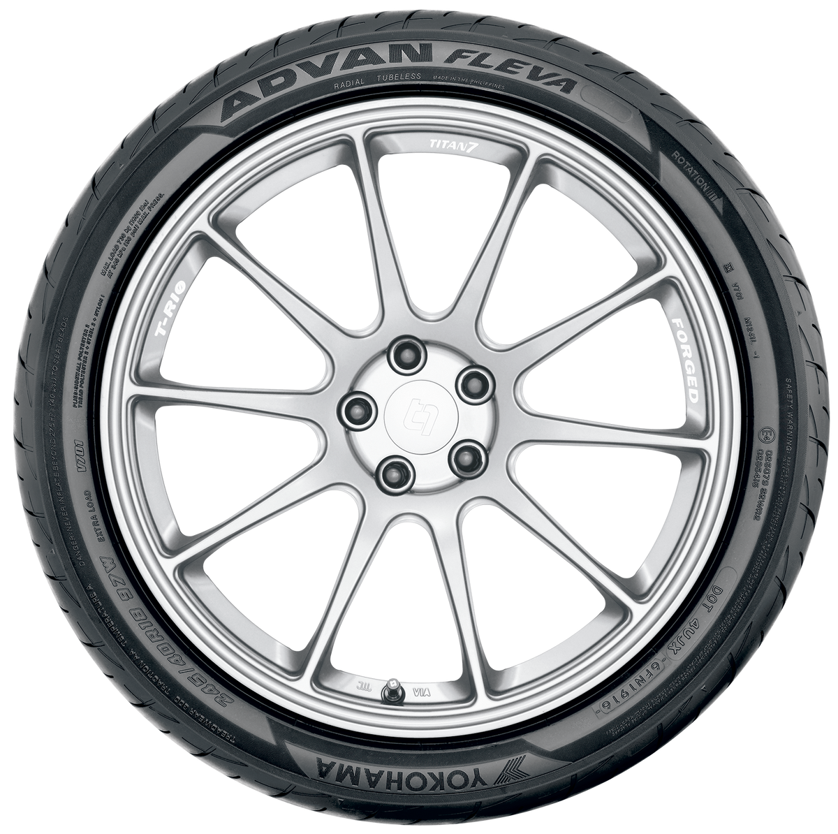 03-110170153-Yokohama-Advan Fleva V701-215/35R18-Tire-Image03