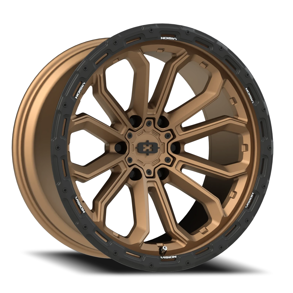 01-405-20083BZSBL-25-Vision-405 Korupt-20x10-Wheel-Image01