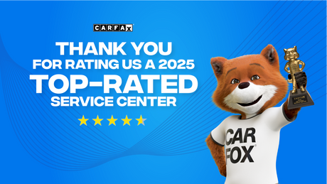 Thank you for rating us a 2025 top-rated service center