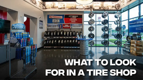 What To Look For In A Tire Shop; Tire Discounters Shop Interior