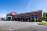 Exterior of a Tire Discounters location where customers leave five-star reviews for tire and auto service