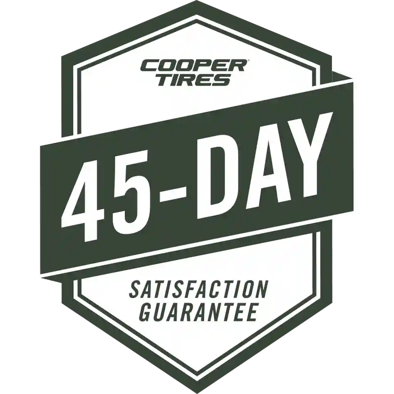 Cooper 45-Day Satisfaction Guarantee