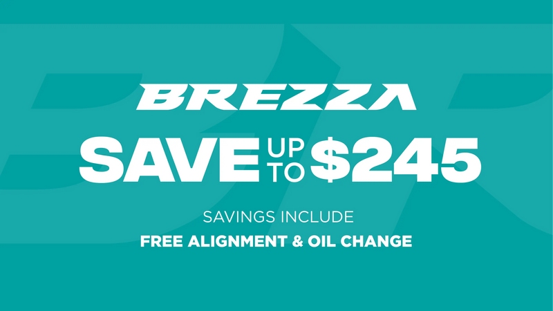 Save up to $245 on Brezza Tires