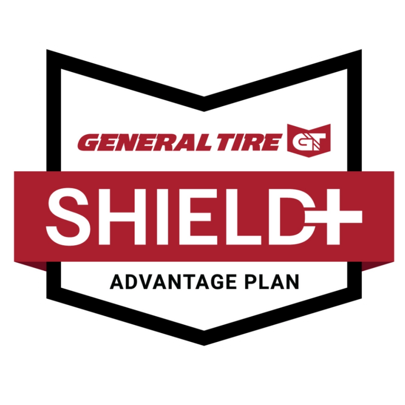 General Tire Shield Advantage Plan logo on a white background