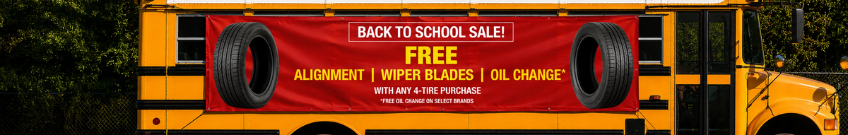 Tire Discounters promotional banner