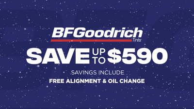 Save up to $590 on BFGoodrich Tires