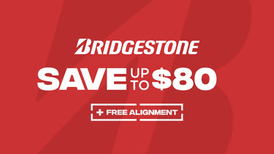 Save up to $80 on Bridgestone Tires