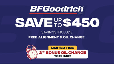 Save up to $450 on BFGoodrich Tires