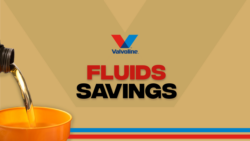 Up to a $10 Rebate on Select Valvoline Fluid Services