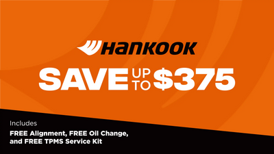 Save up to $375 on Hankook Tires