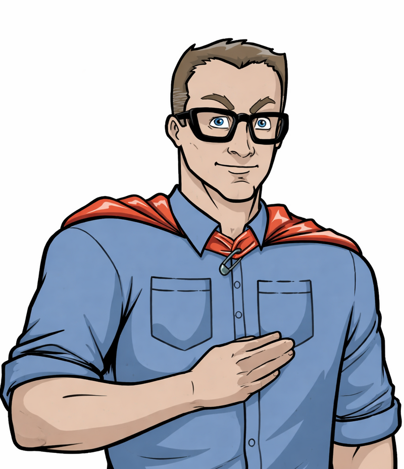 The Tire Discounters Phantom Tire Buyer pointing up to the right. 