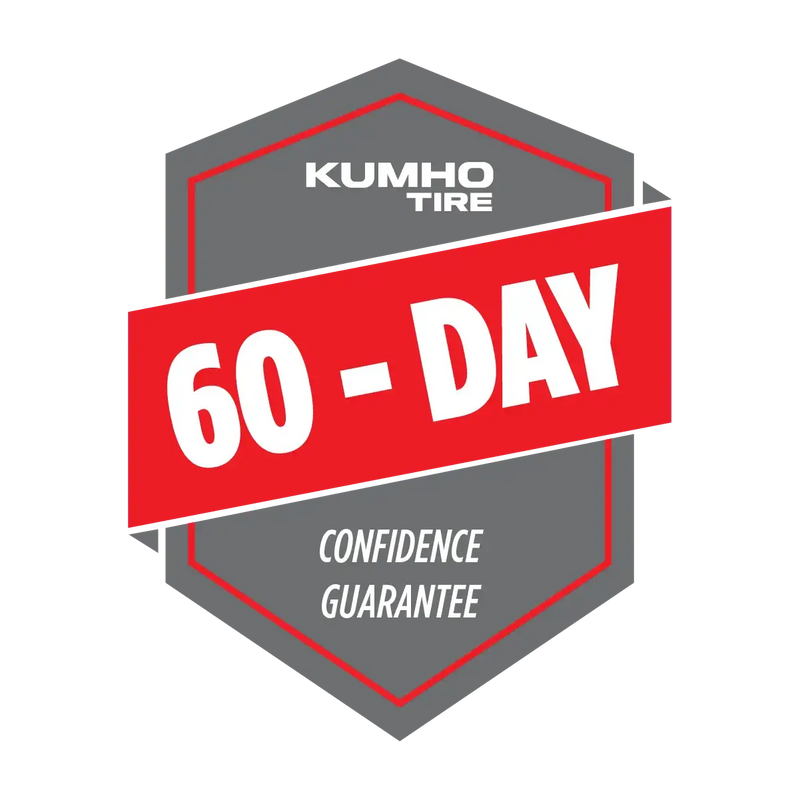 Kumho 30-Day Satisfaction Trial Warranty badge