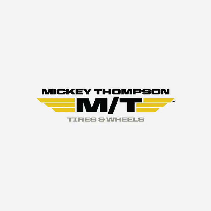 Mickey Thompson Tires & Wheels logo representing performance off-road tires at Tire Discounters