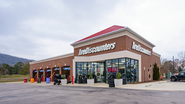 Photo of Tire Discounters Hampton Cove at 233 Sutton Road, Owens Cross Roads, AL 35763
