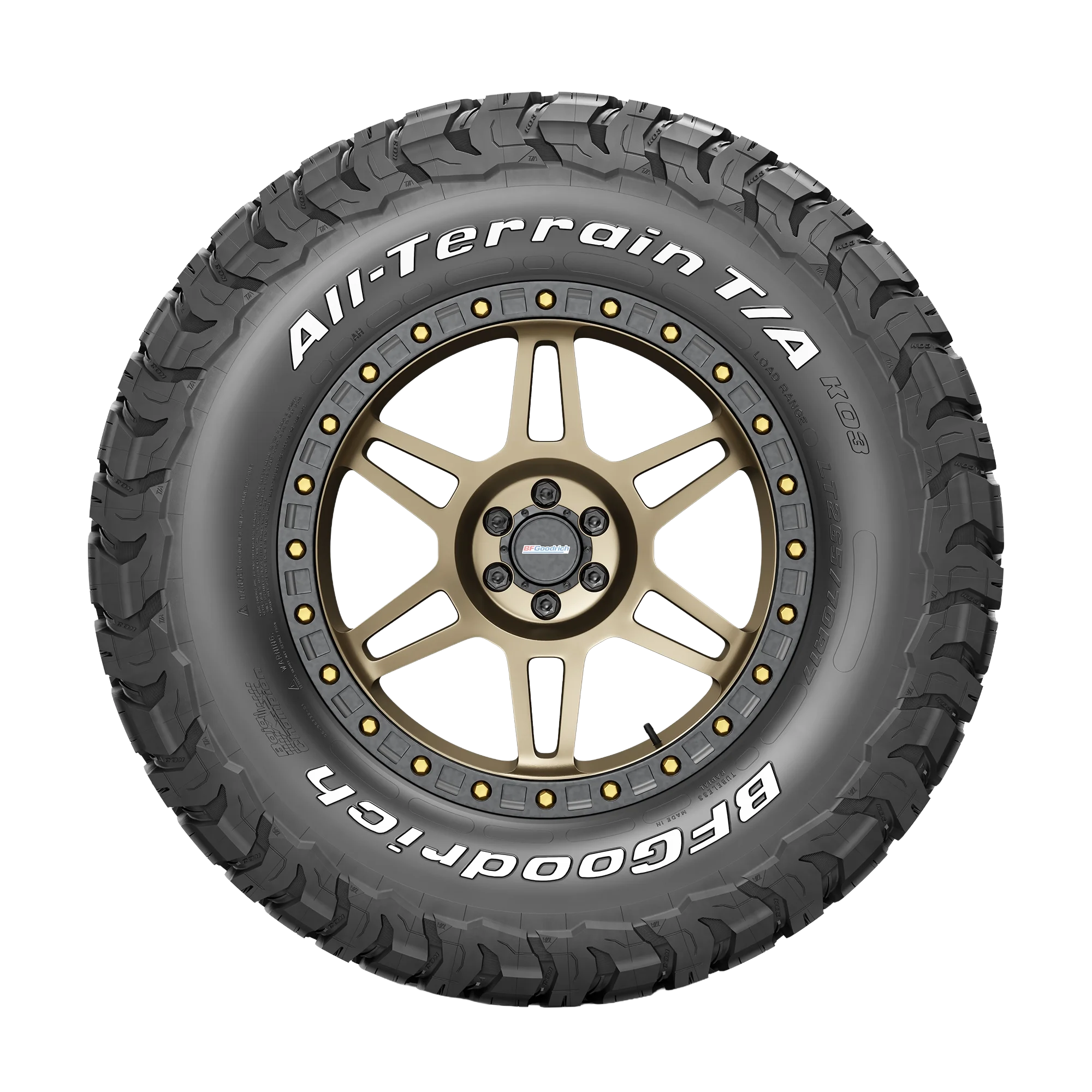 245/75R16 BF Goodrich All Terrain TA KO3 120S RWL E 245 75 16