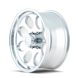 16x10 Ion 171 Polished 6x139.7 ET-38 CB106 Wheel Rim