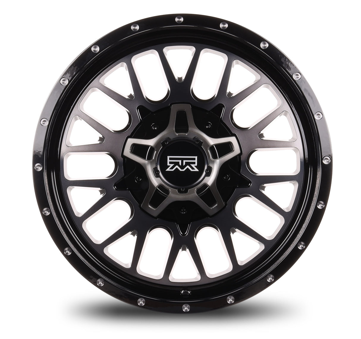 02-MT93720106135139SBGT18N-Mudder Trucker-MT937 Sawtooth-20x10-Wheel-Image02