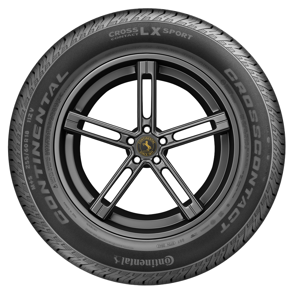 03-03591110000-Continental-General-CrossContact LX Sport-235/55R19-Tire-Image03