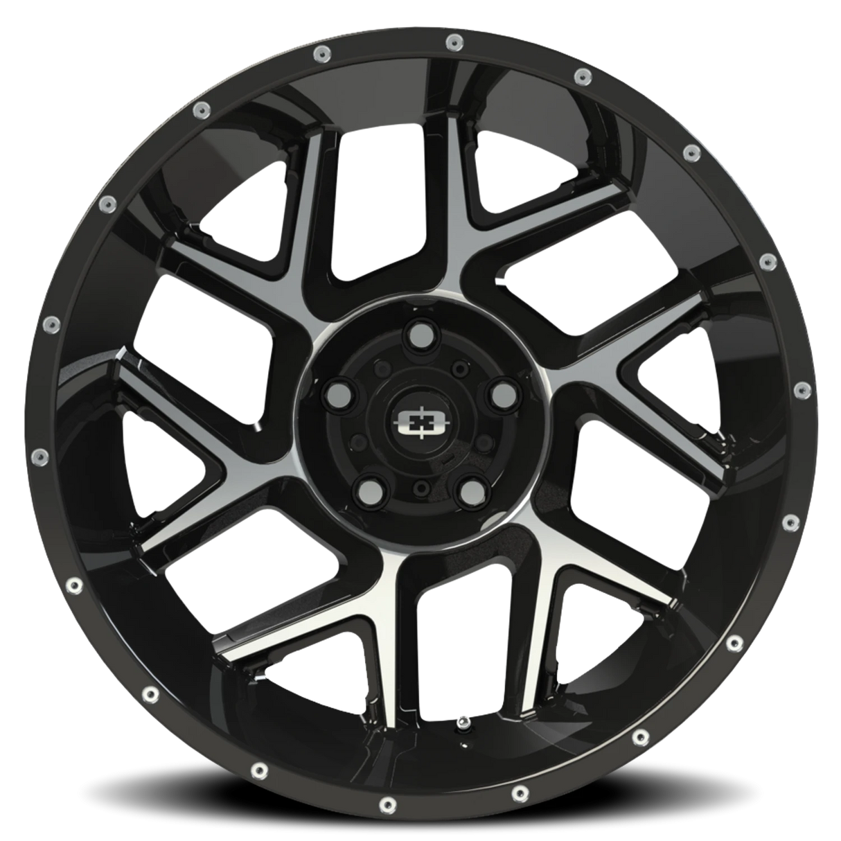 02-360-20050GBMF-25-Vision-360 Sliver-20x10-Wheel-Image02