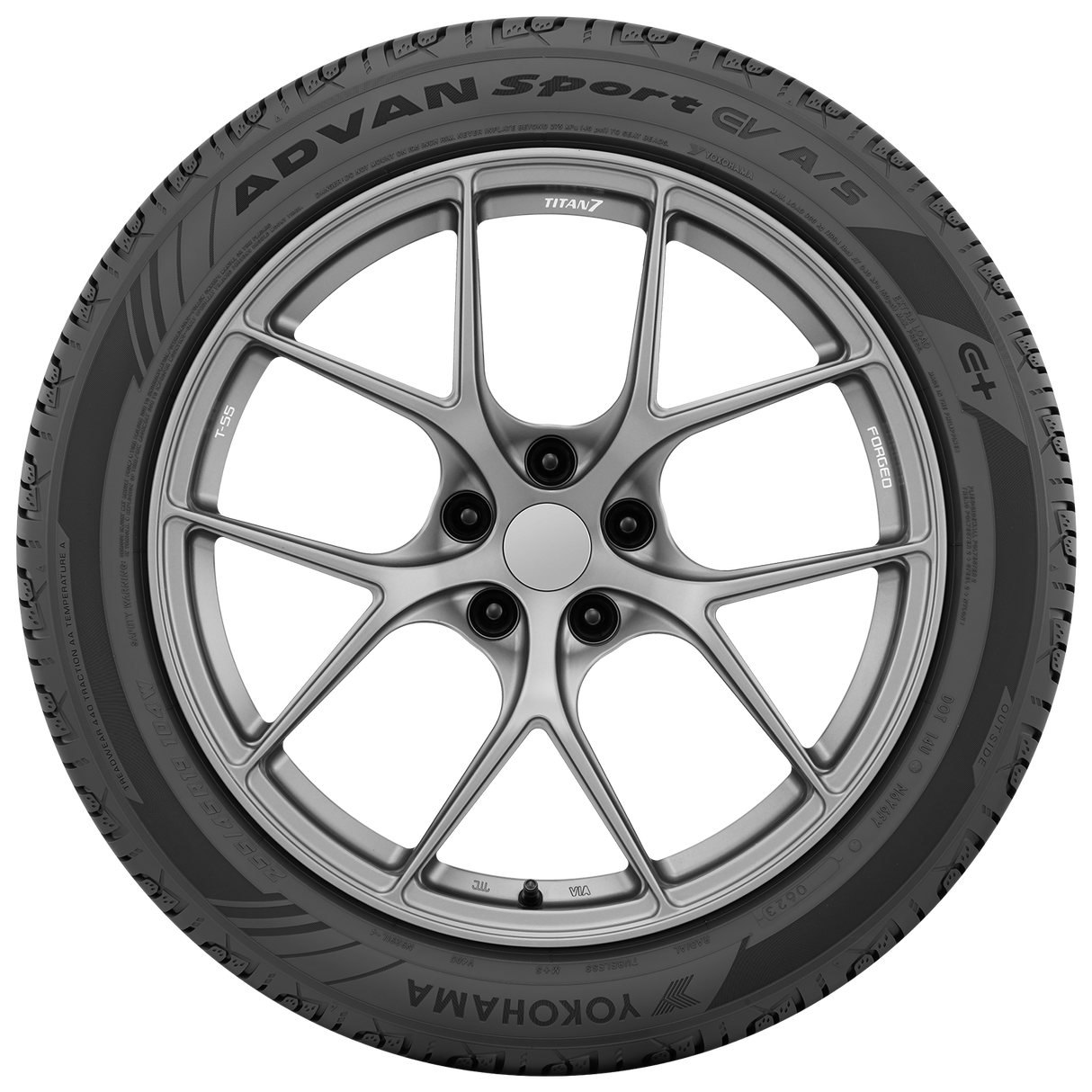 03-110140560-Yokohama-Advan Sport EV A/S-235/45R18-Tire-Image03