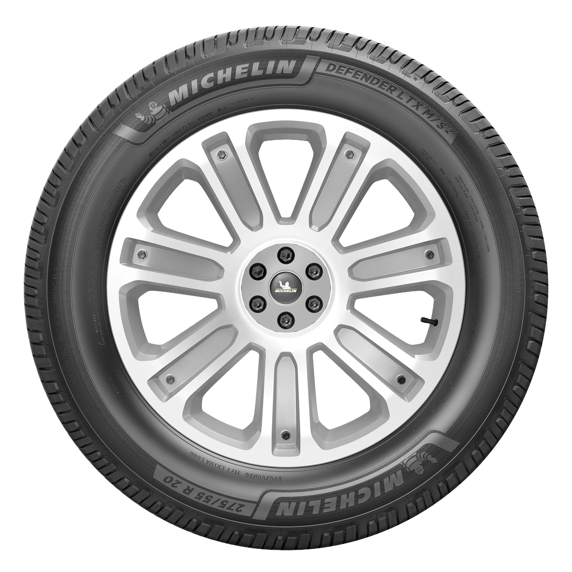 275/55R20 Michelin Defender LTX M/S2 117T BSW XL 275 55 20 2755520