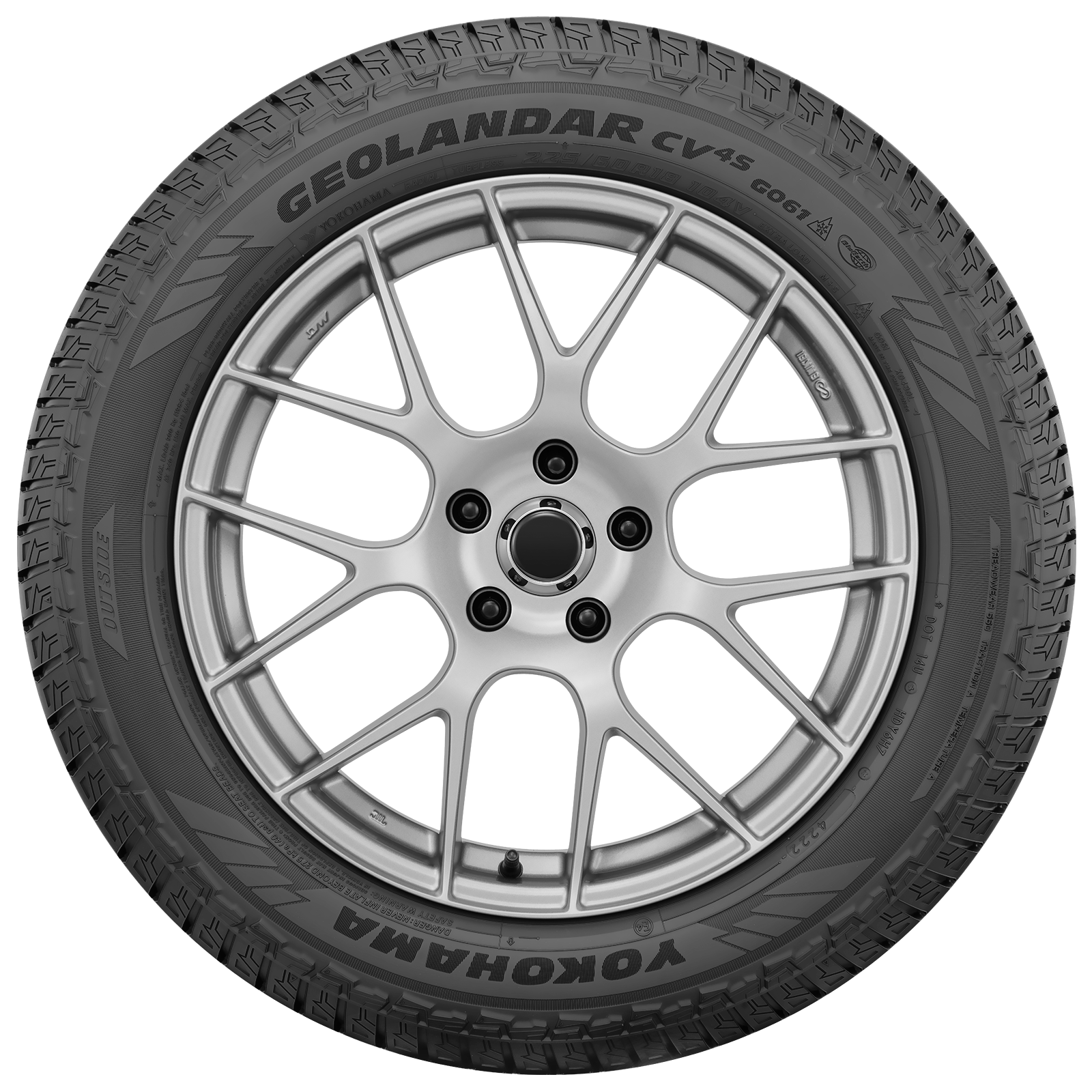 215/55R17 Yokohama Geolandar CV4S 98V BSW XL 215 55 17 2155517