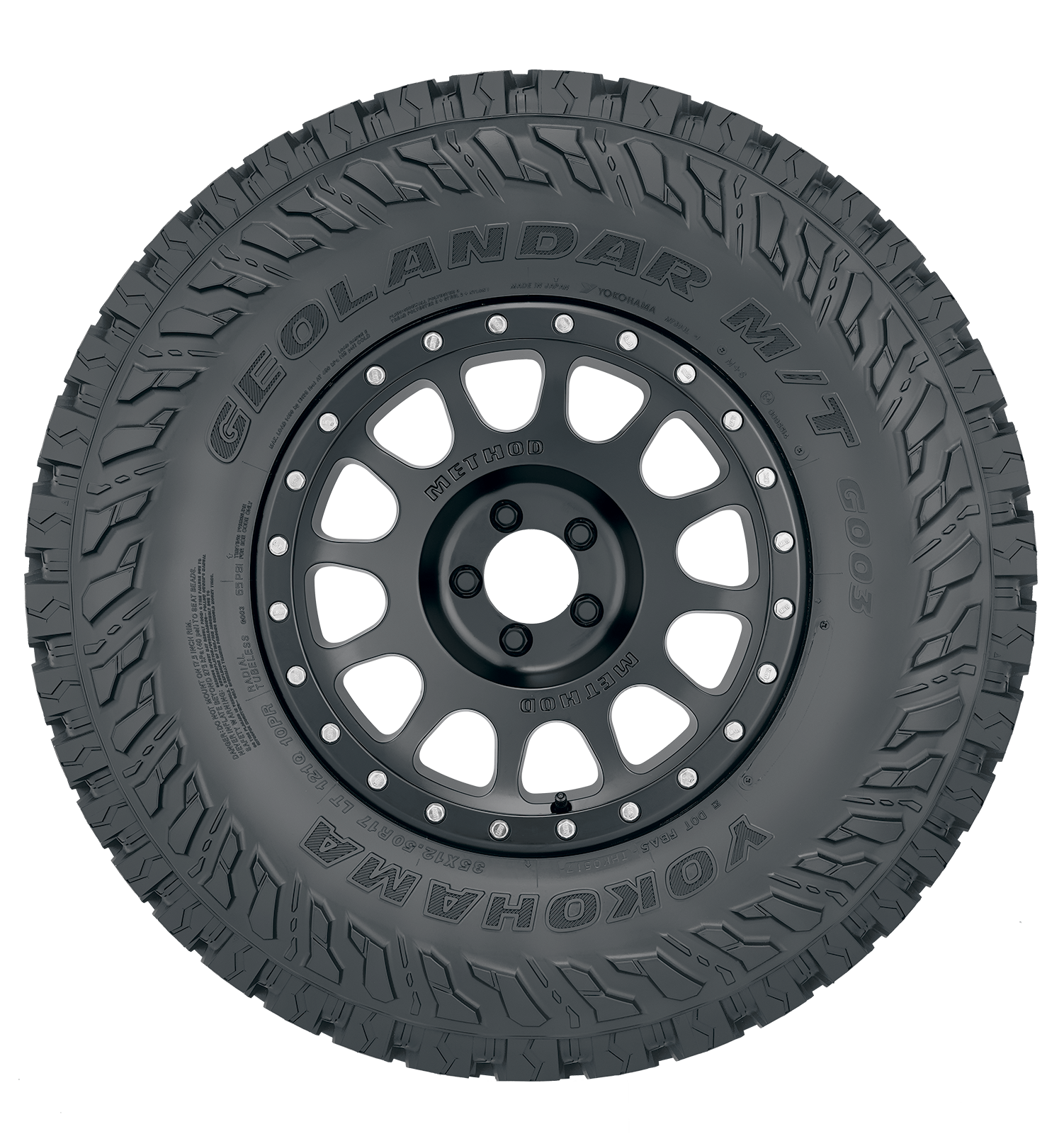 33X12.50R20 Yokohama Geolandar MT G003 119Q BSW F 20 33125020