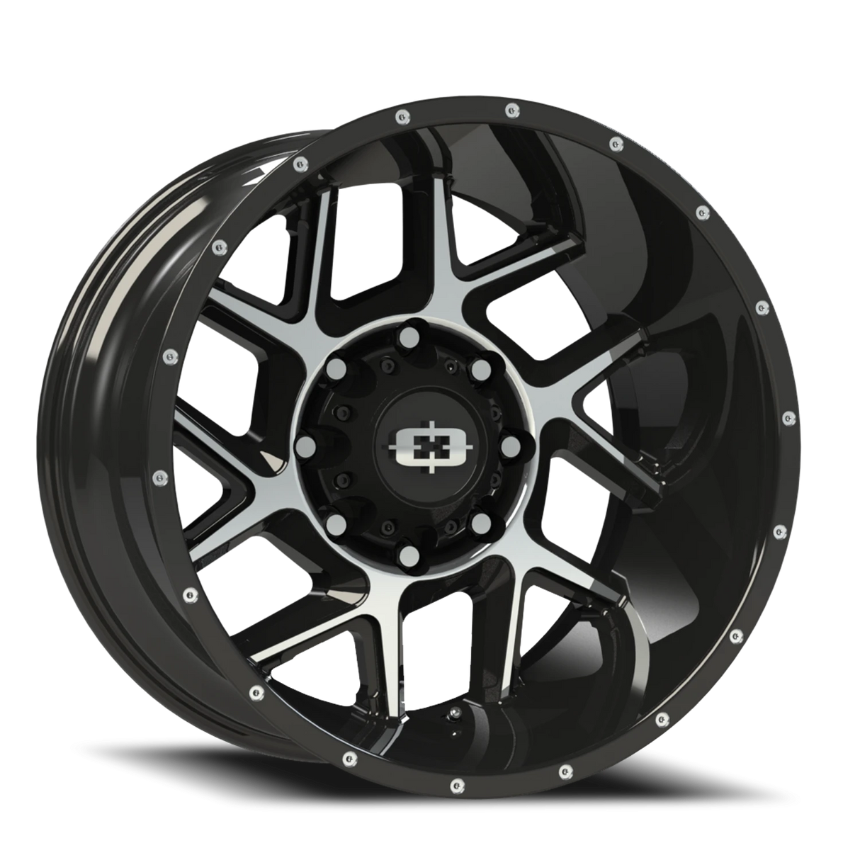 01-360-20070GBMF-25-Vision-360 Sliver-20x10-Wheel-Image01