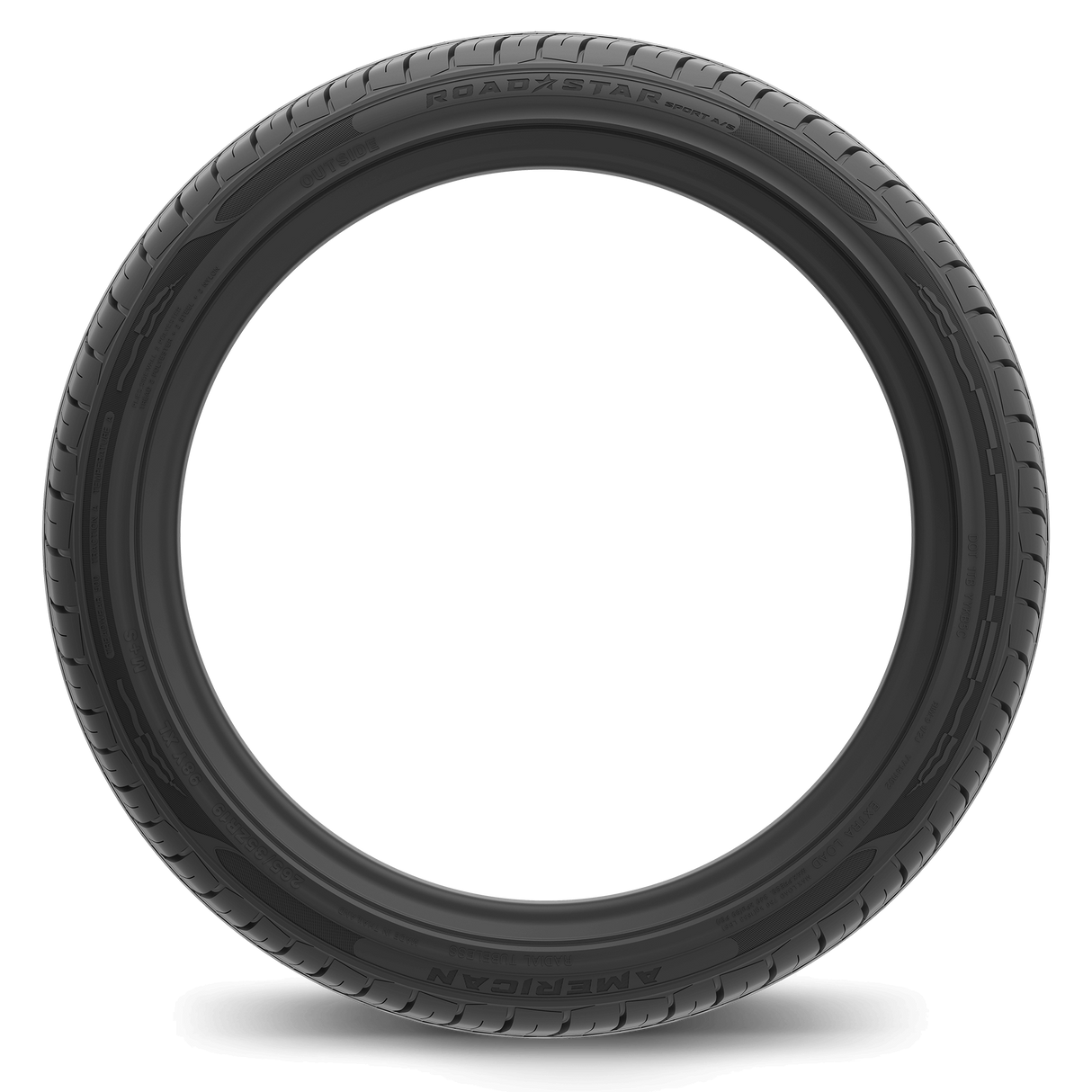 03-ARSS89-Wholesale Tire Distributors-Roadstar Sport A/S-255/35ZR21-Tire-Image03