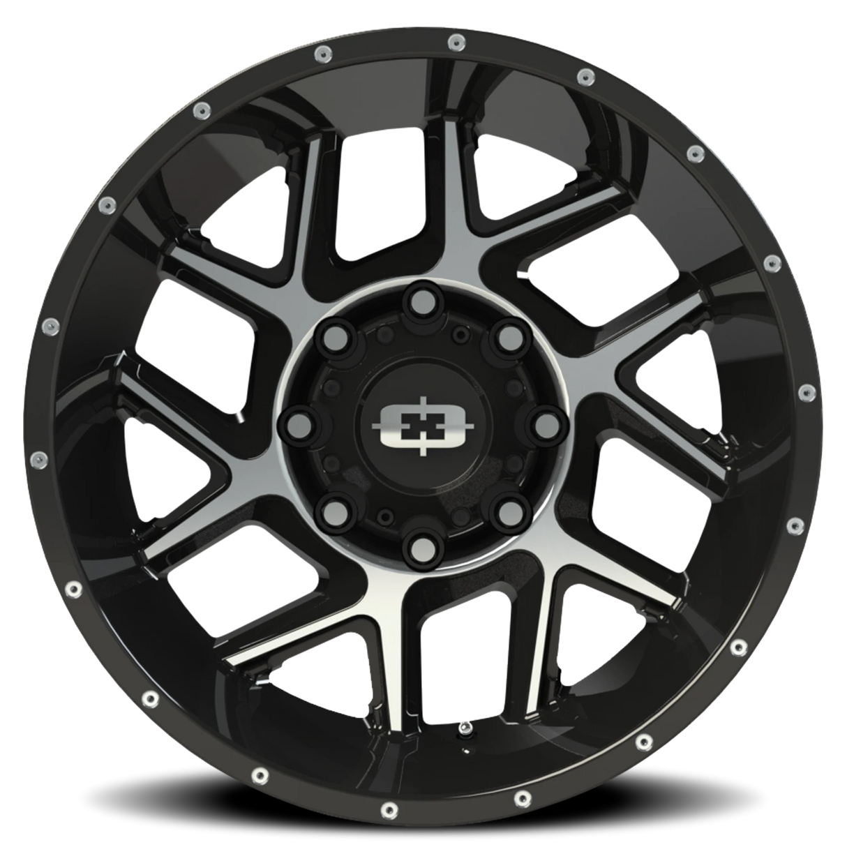 02-360-20070GBMF-25-Vision-360 Sliver-20x10-Wheel-Image02