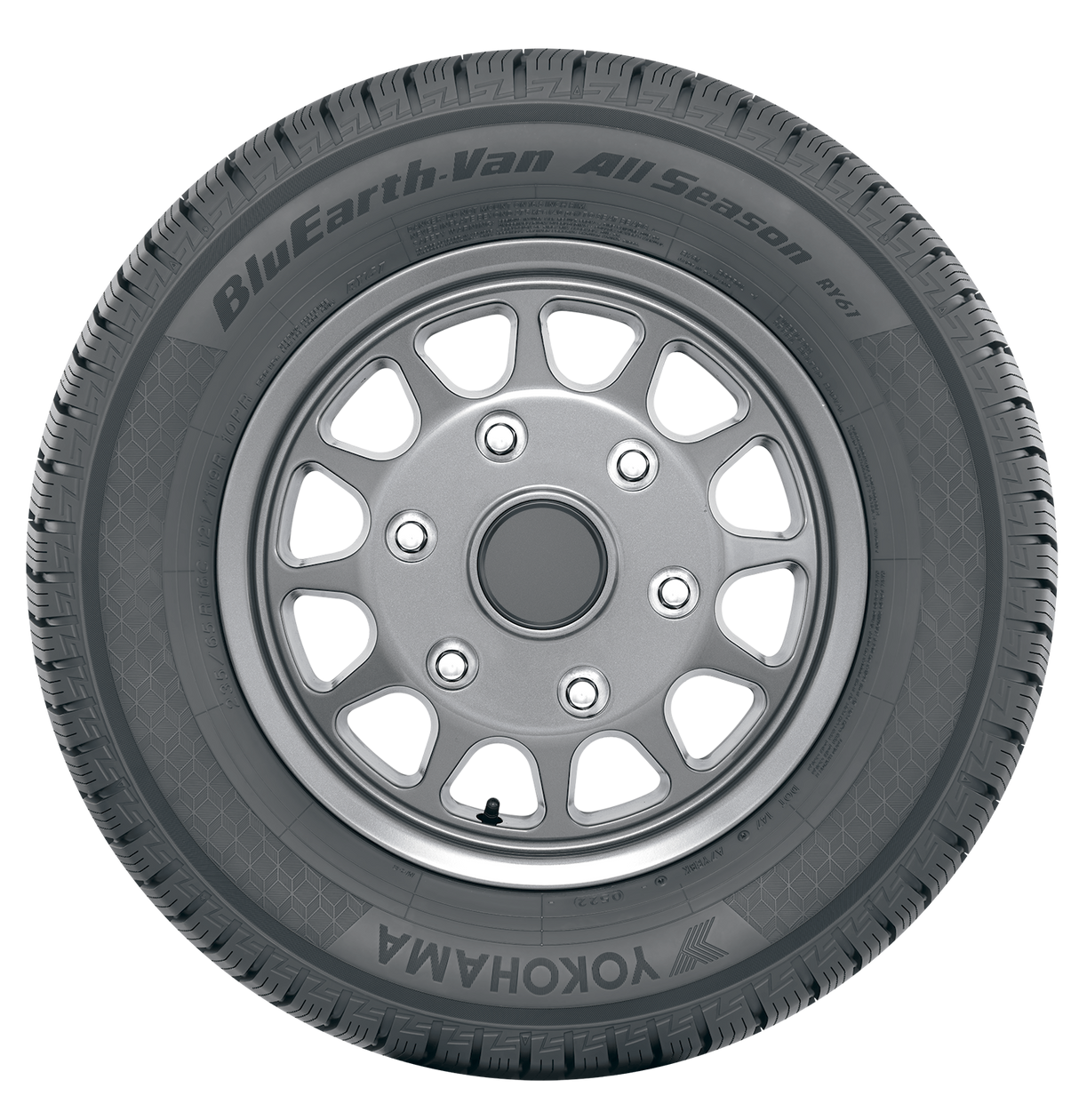 03-110106102-Yokohama-BluEarth Van AS RY61-195/70R15-Tire-Image03