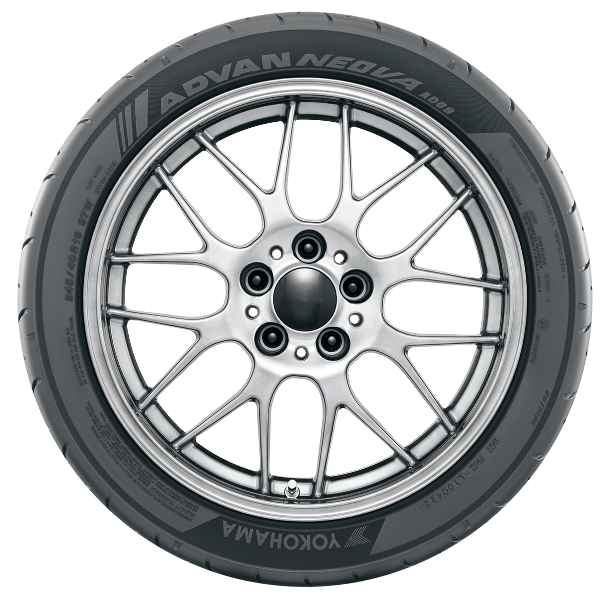03-110111916-Yokohama-Advan Neova AD09-205/45R17-Tire-Image03