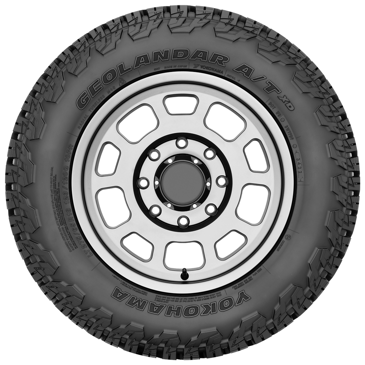 03-110117112-Yokohama-Geolandar A/T XD-35X12.50R18-Tire-Image03