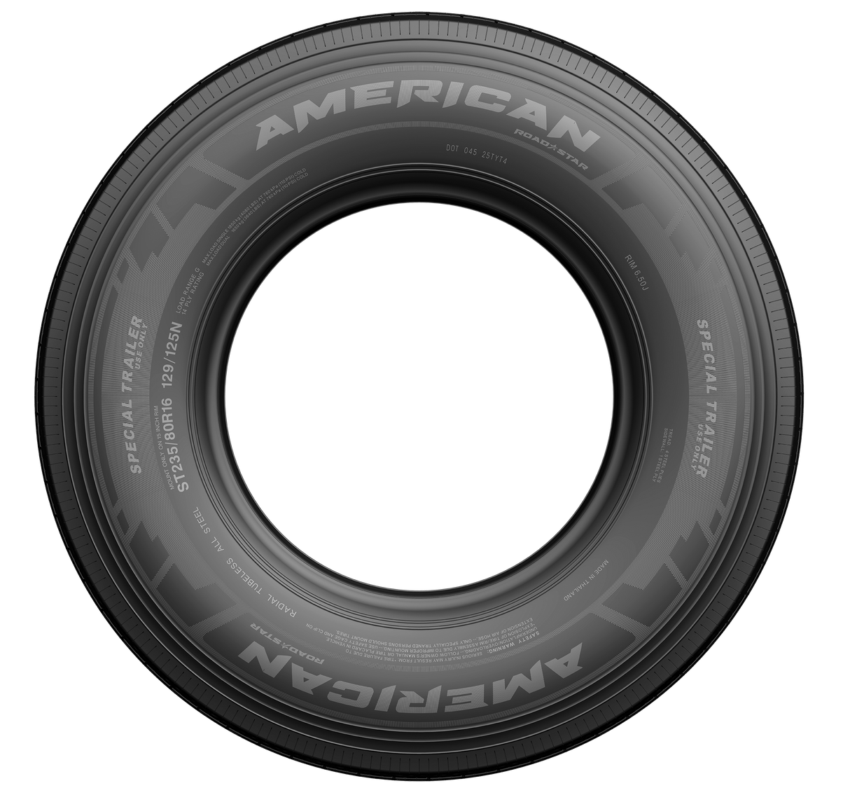 03-AMST017-Wholesale Tire Distributors-Special Trailer-ST235/80R16-Tire-Image03