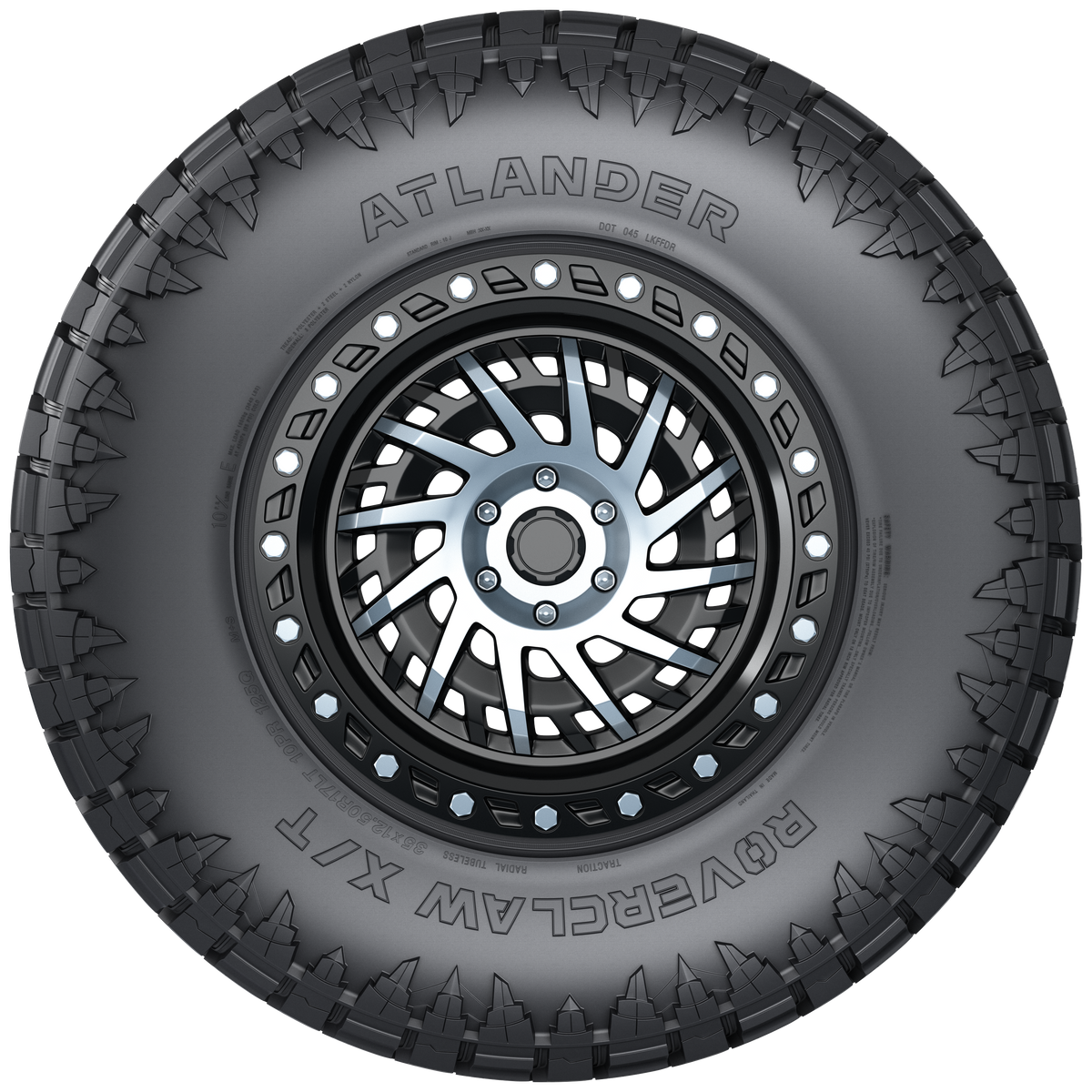 03-XT1026-ATLANDER-Roverclaw X/T-35X12.50R18LT-Tire-Image03