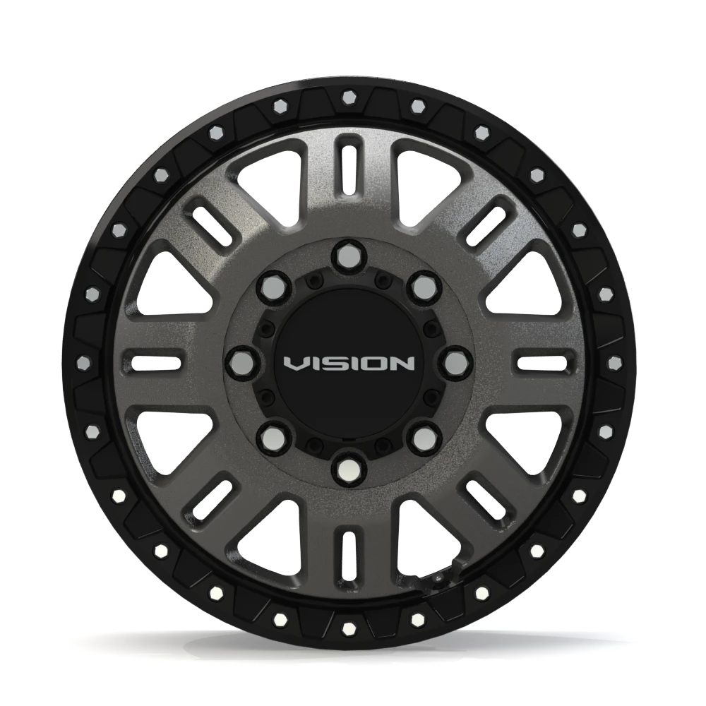 02-408A6681SGBLF-Vision-408 Manx 2 Dually-16x6-Wheel-Image02